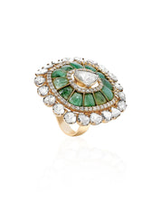Emerald Duet Ring | AMARIS JEWELS | Fine Jewelry 