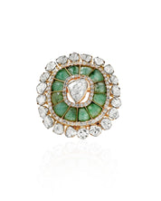 Emerald Duet Ring | AMARIS JEWELS | Fine Jewelry 