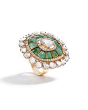 Emerald Duet Ring | AMARIS JEWELS | Fine Jewelry