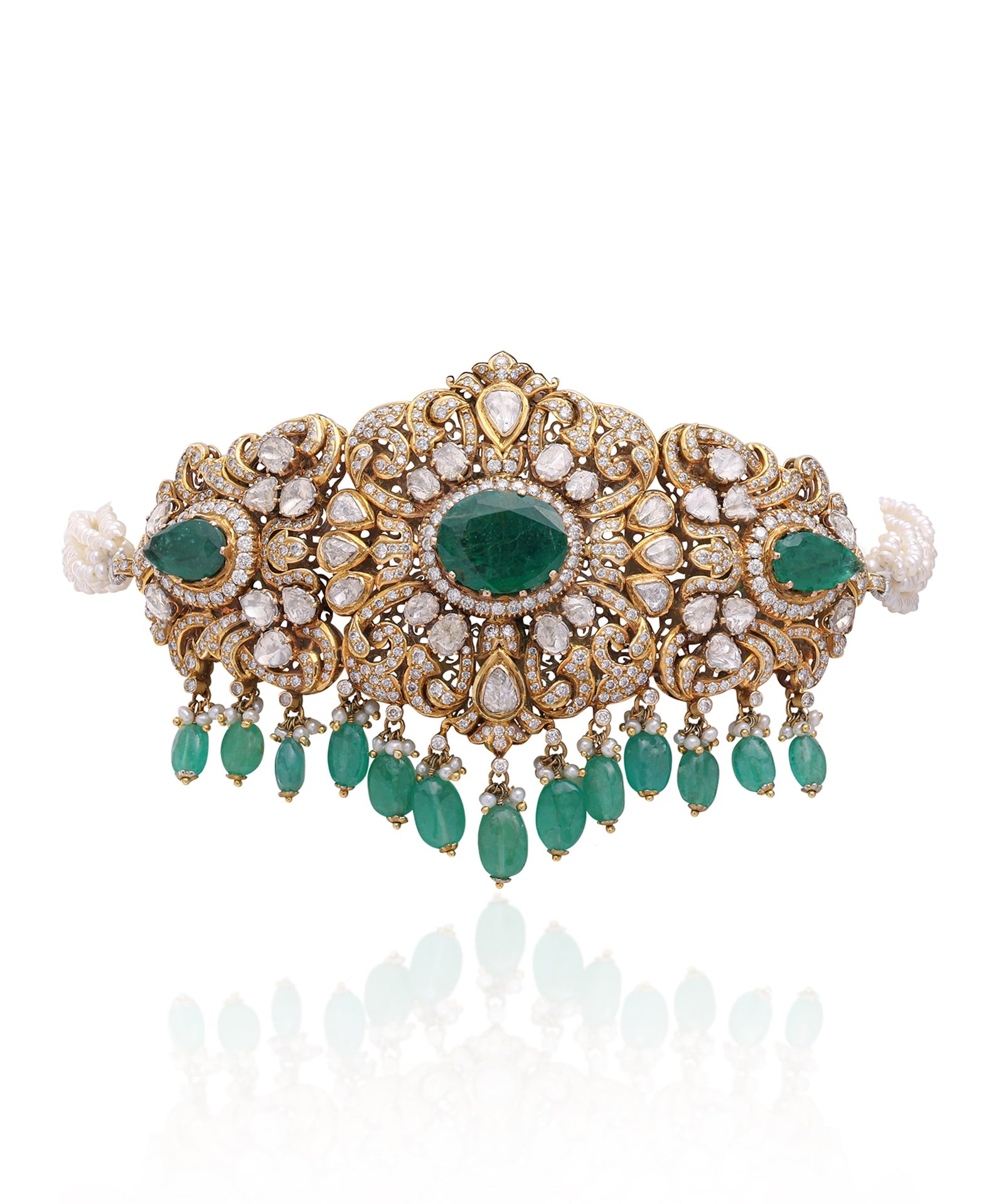 Emerald Dusk Necklace | AMARIS JEWELS | Fine Jewelry 