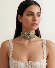 Emerald Dusk Necklace | AMARIS JEWELS | Fine Jewelry 