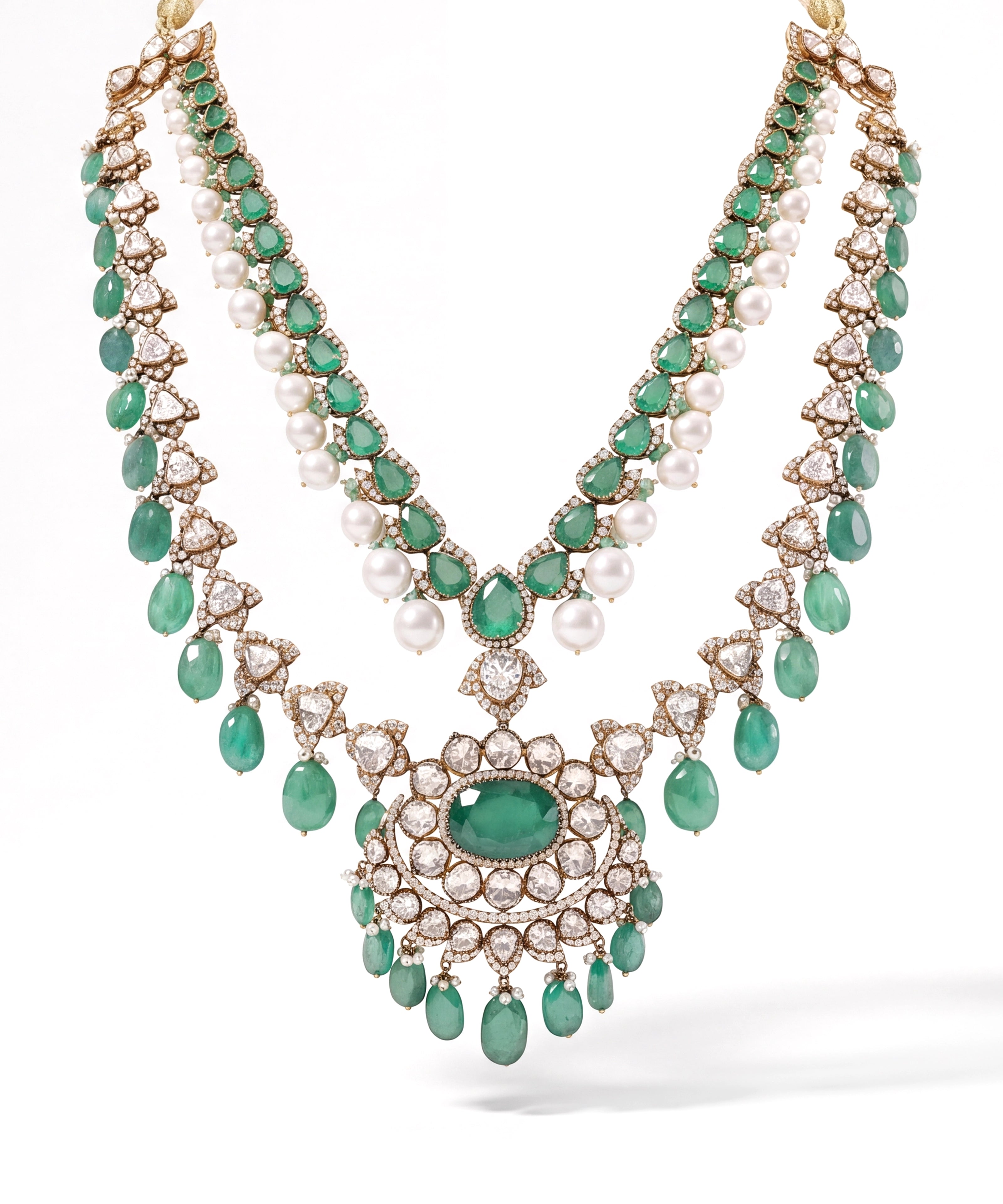 Emerald Dynasty Necklace | AMARIS JEWELS | Fine Jewelry