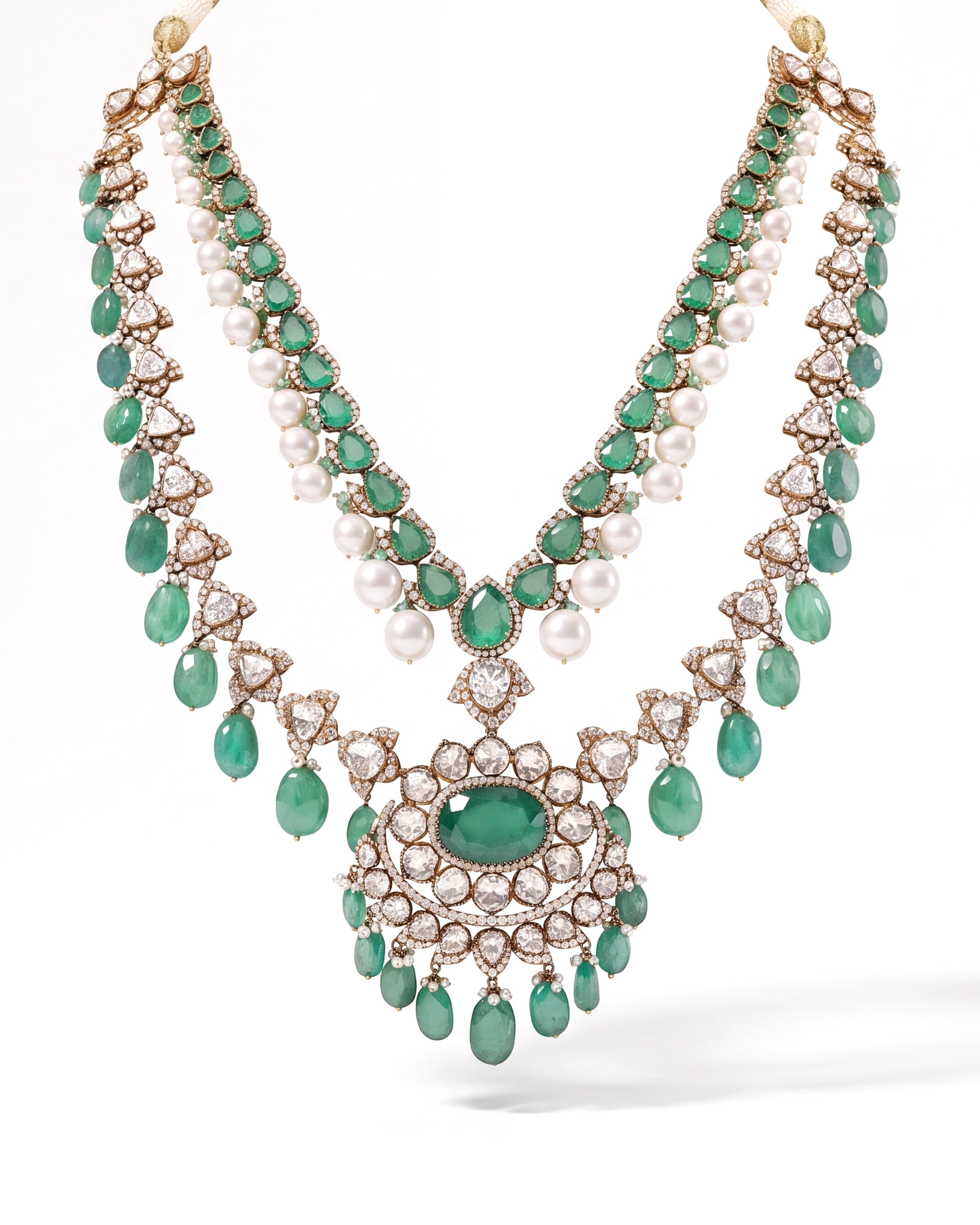 Emerald Dynasty Necklace | AMARIS JEWELS | Fine Jewelry