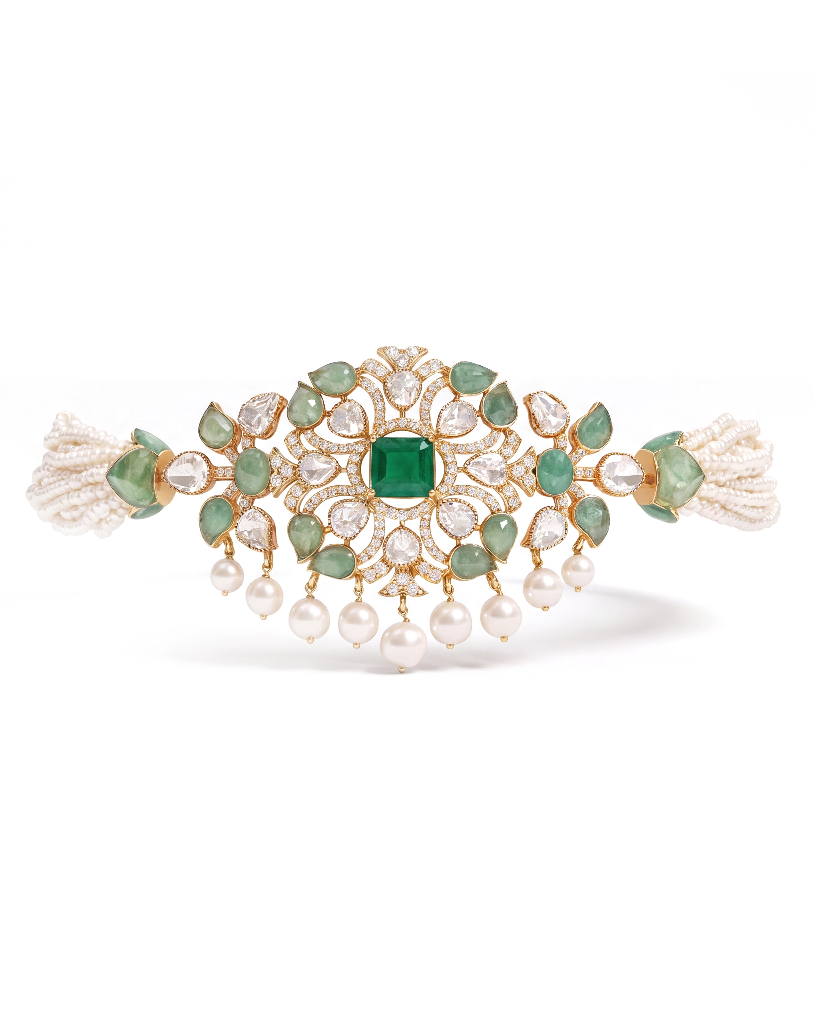 Emerald Enchantress Necklace | AMARIS JEWELS | Fine Jewelry