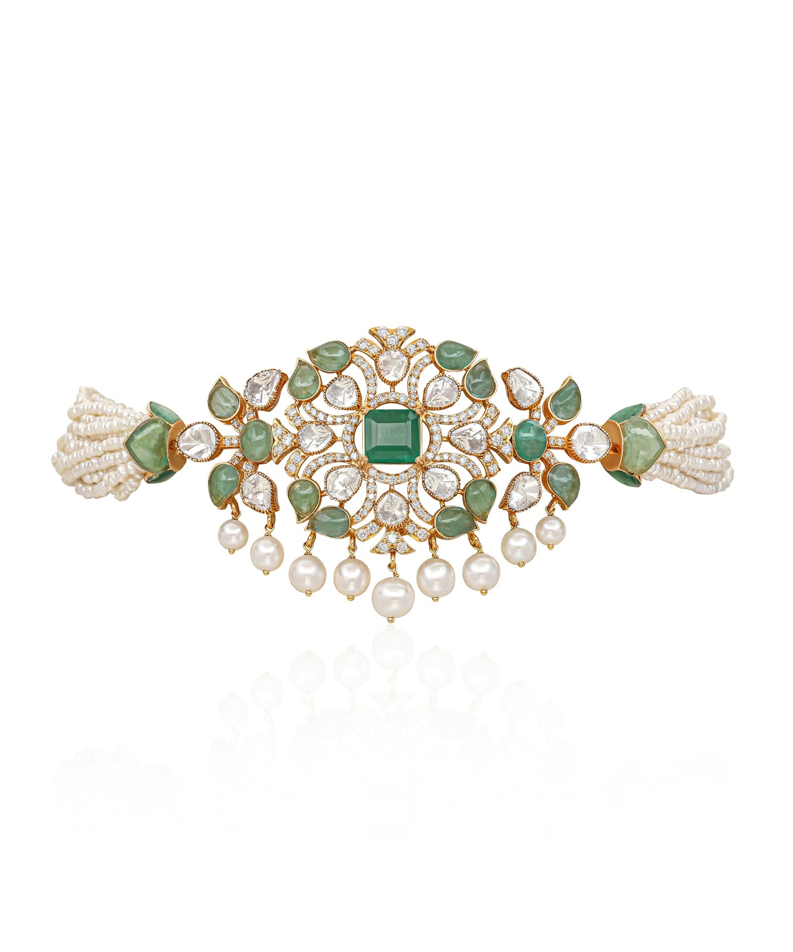 Emerald Enchantress necklace | AMARIS JEWELS | Fine Jewelry 