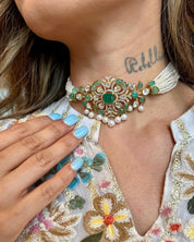 Emerald Enchantress necklace | AMARIS JEWELS | Fine Jewelry 