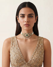 Emerald Enchantress necklace | AMARIS JEWELS | Fine Jewelry 