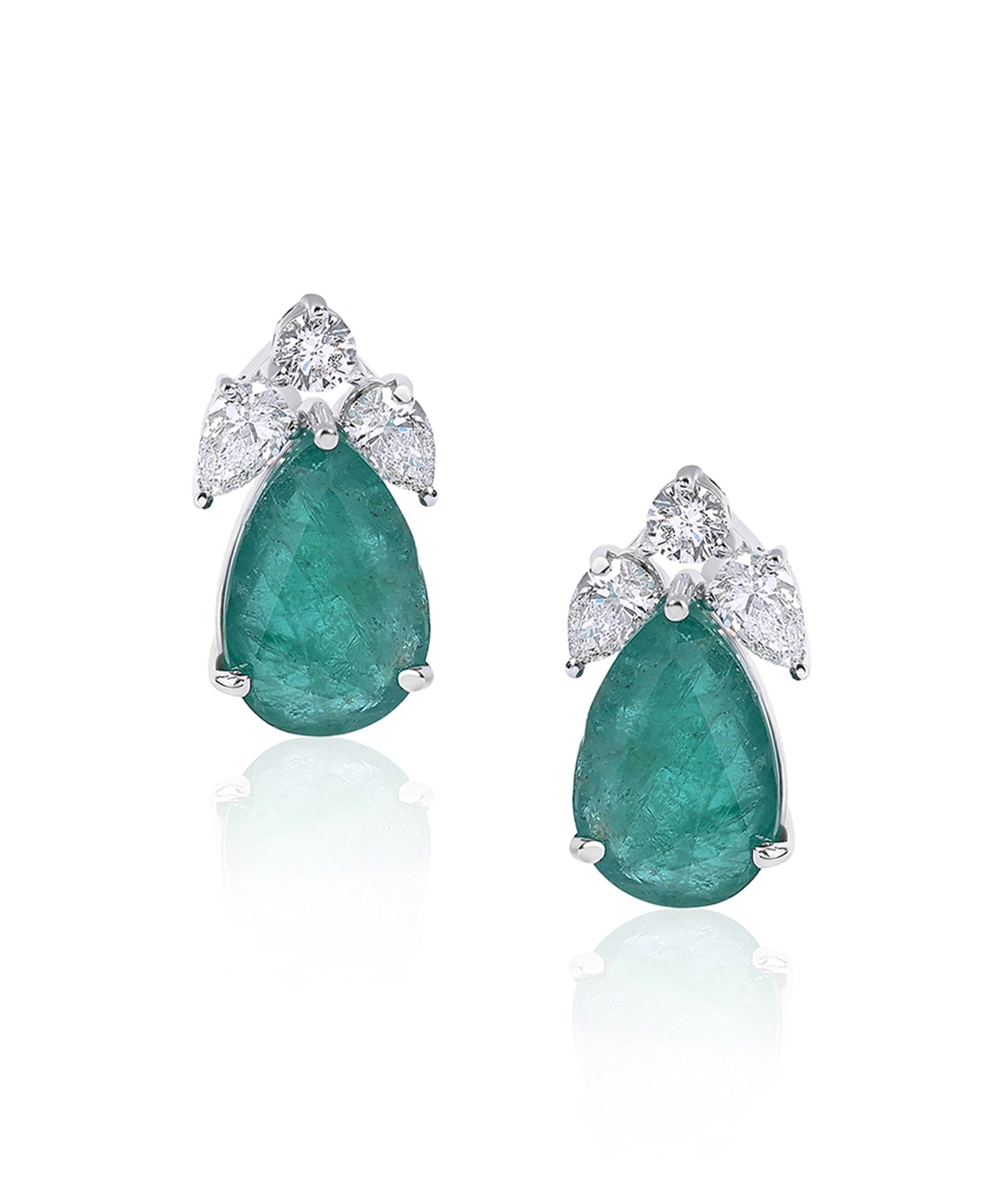 Emerald Envy Earrings | AMARIS JEWELS | Fine Jewelry 