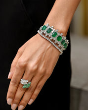 Emerald Estate Bracelet | AMARIS JEWELS | Fine Jewelry 