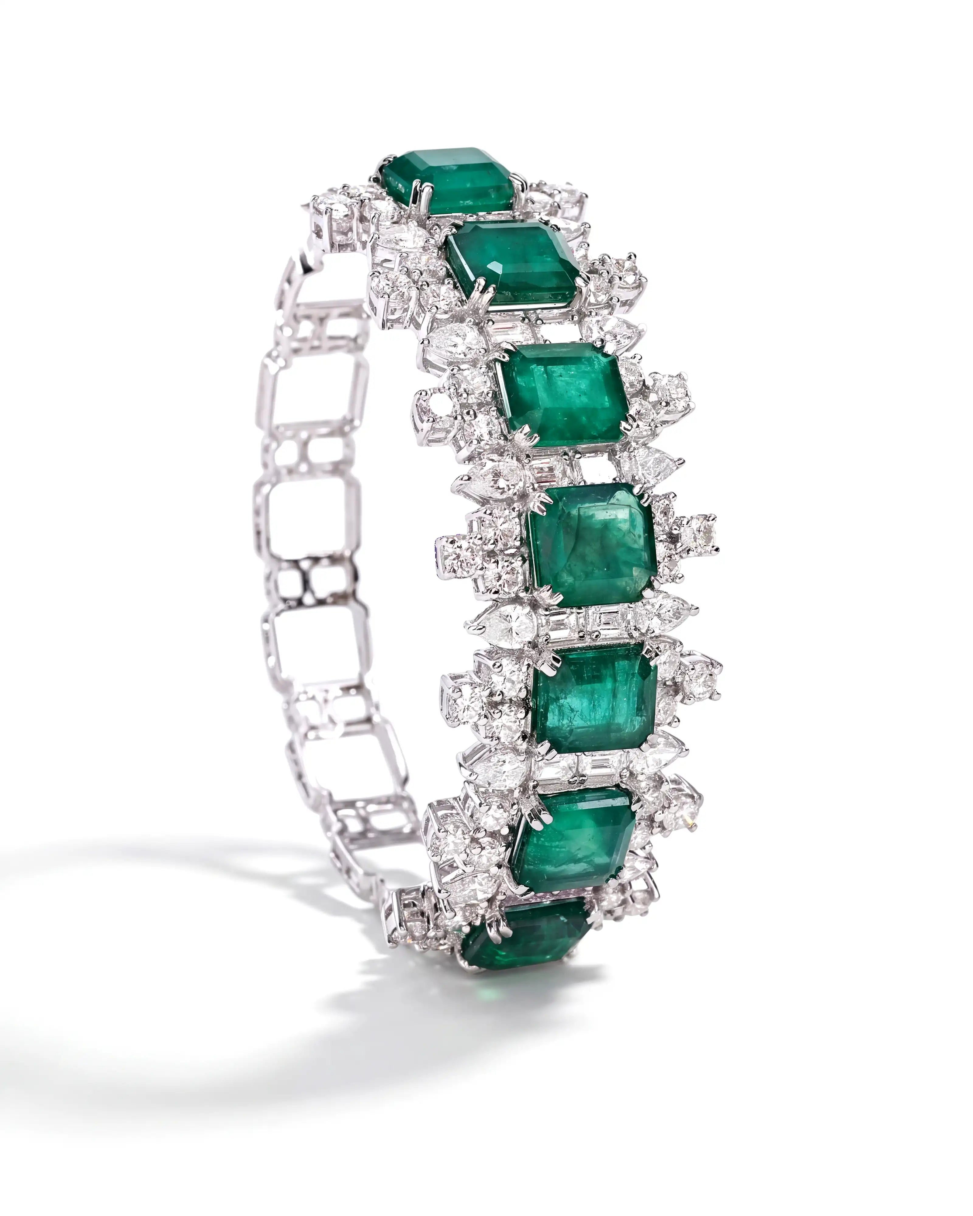 Emerald Estate Bracelet | AMARIS JEWELS | Fine Jewelry