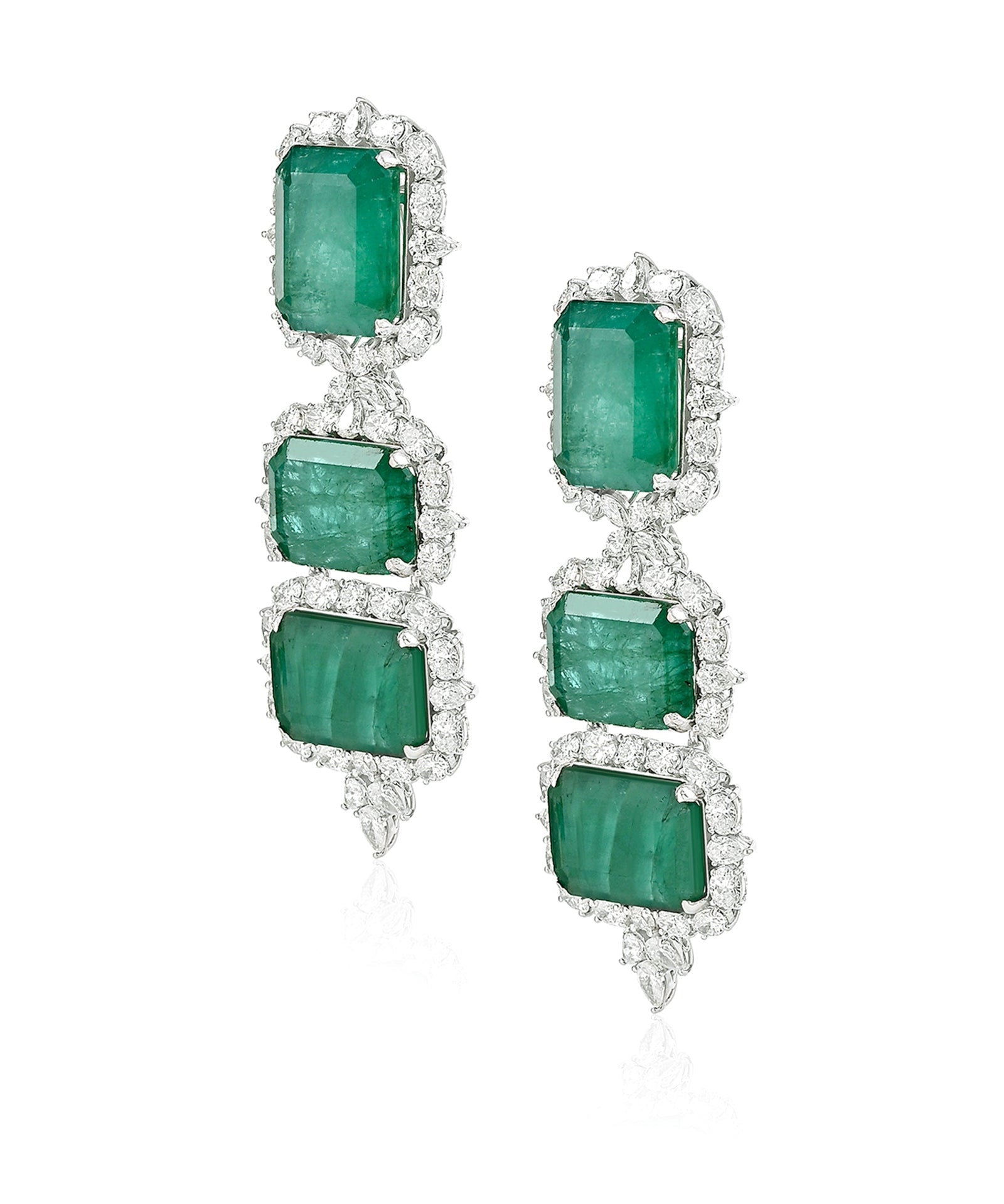 Emerald Estate Earrings | AMARIS JEWELS | Fine Jewelry 