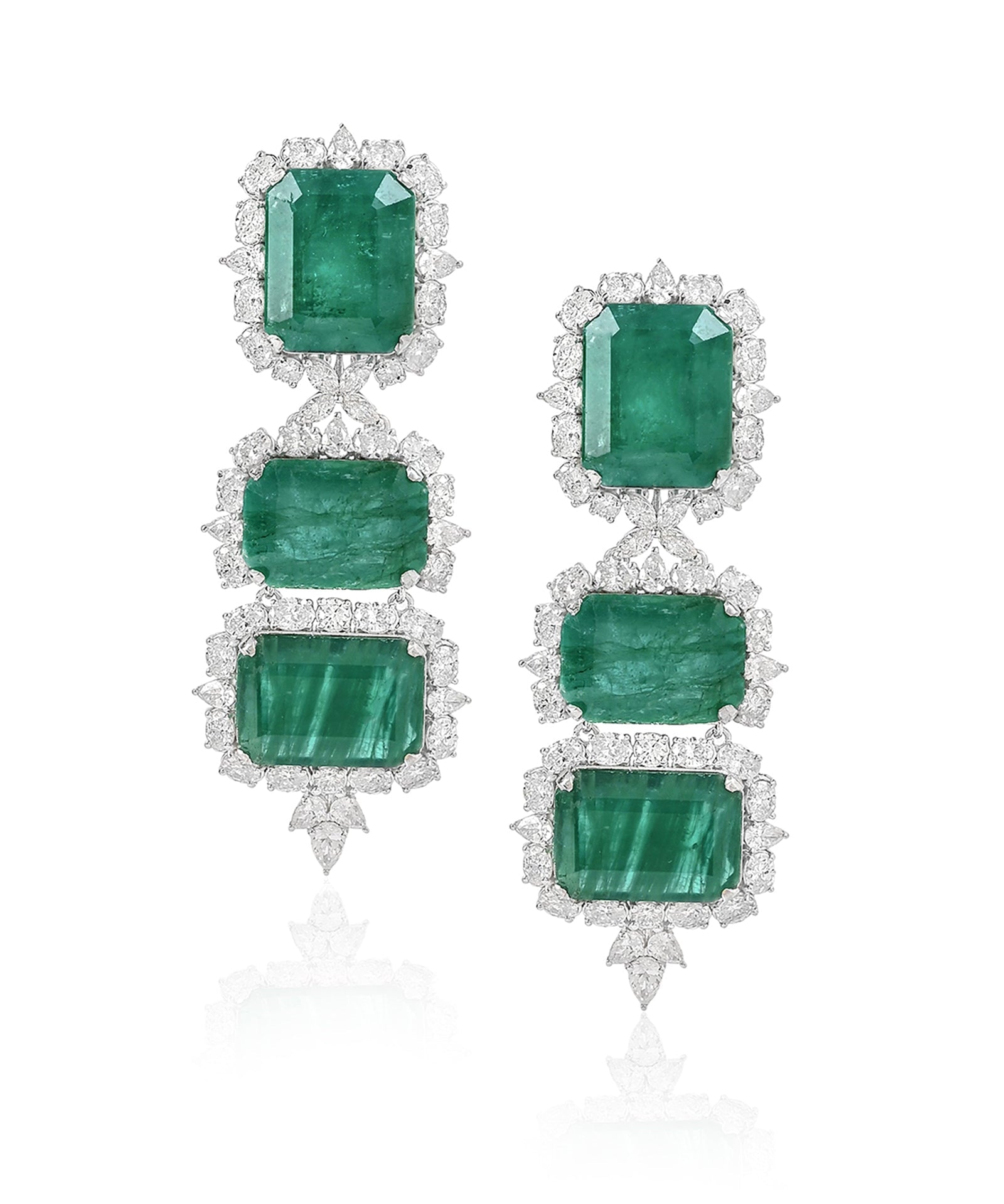 Emerald Estate Earrings | AMARIS JEWELS | Fine Jewelry 