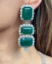 Emerald Estate Earrings | AMARIS JEWELS | Fine Jewelry 