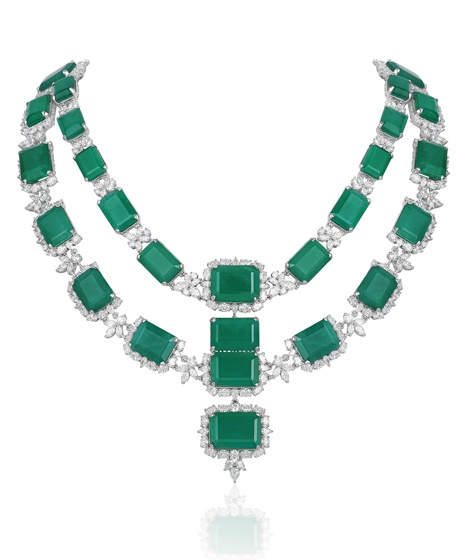 Emerald Estate Necklace | AMARIS JEWELS | Fine Jewelry 
