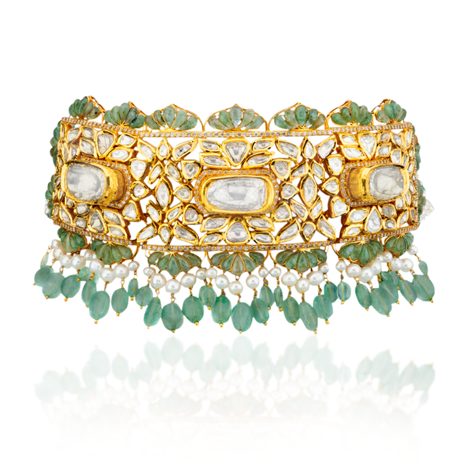 Emerald Flash Necklace | AMARIS JEWELS | Fine Jewelry 