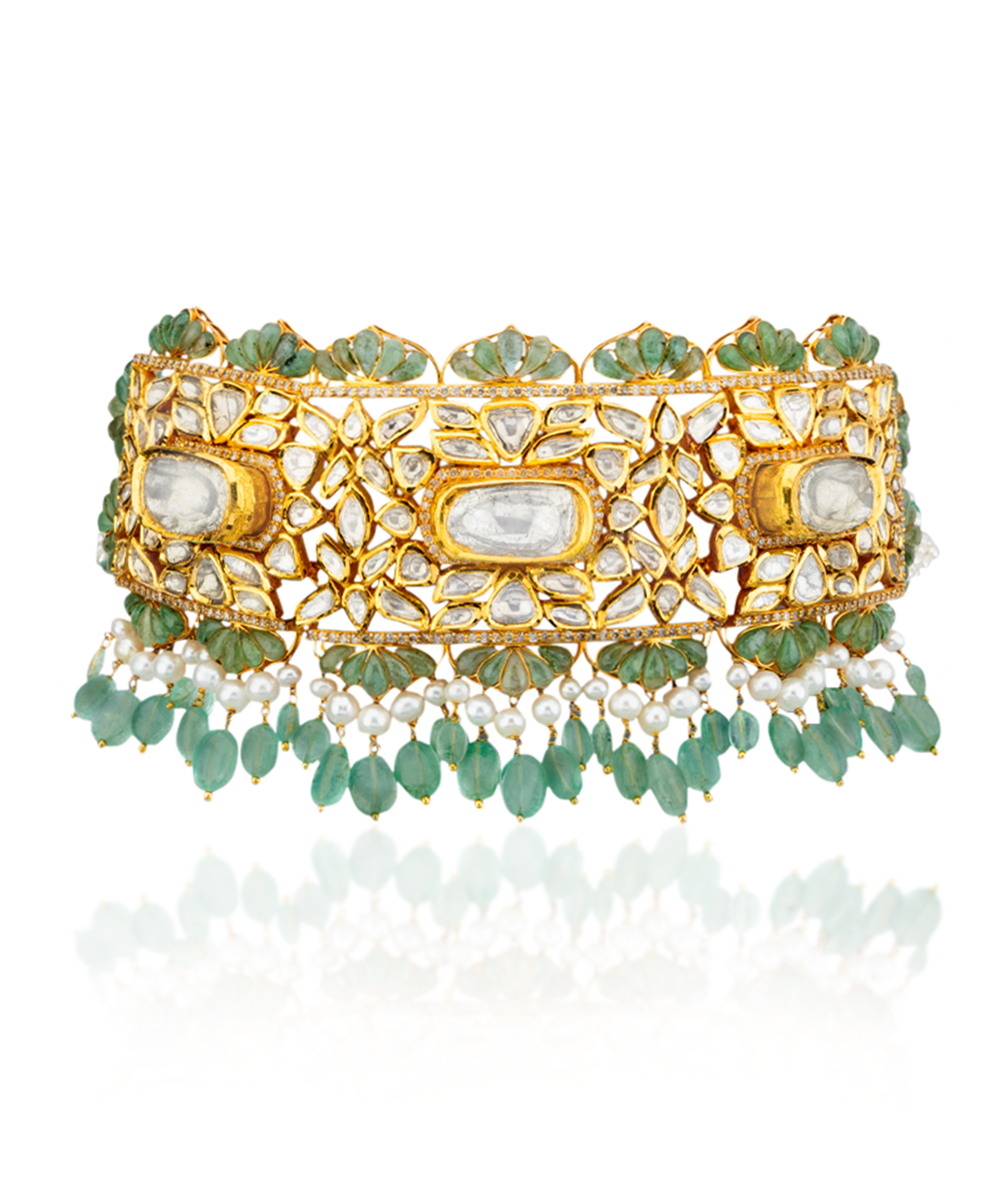 Emerald Flash Necklace | AMARIS JEWELS | Fine Jewelry 