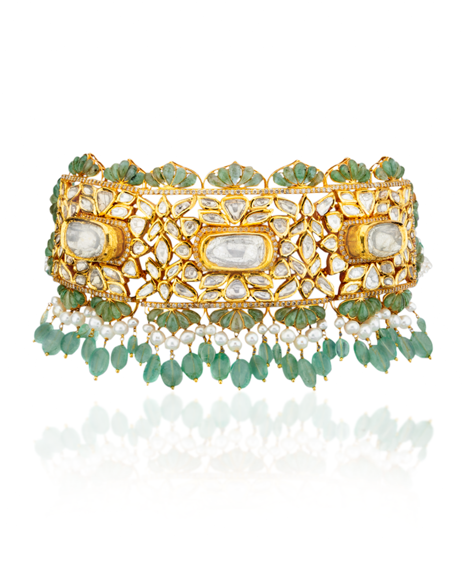 Emerald Flash Necklace | AMARIS JEWELS | Fine Jewelry 