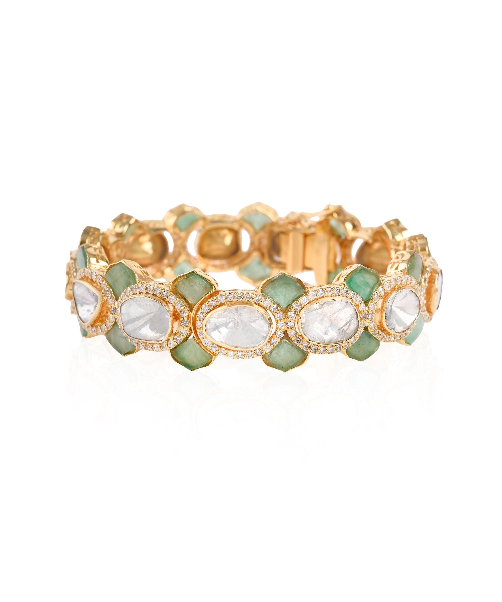 Emerald Garden Bangle | AMARIS JEWELS | Fine Jewelry 
