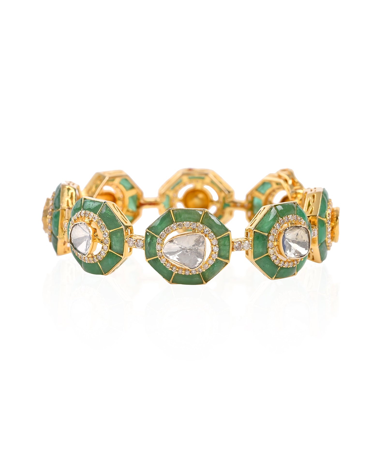 Emerald Hour Bangle | AMARIS JEWELS | Fine Jewelry 