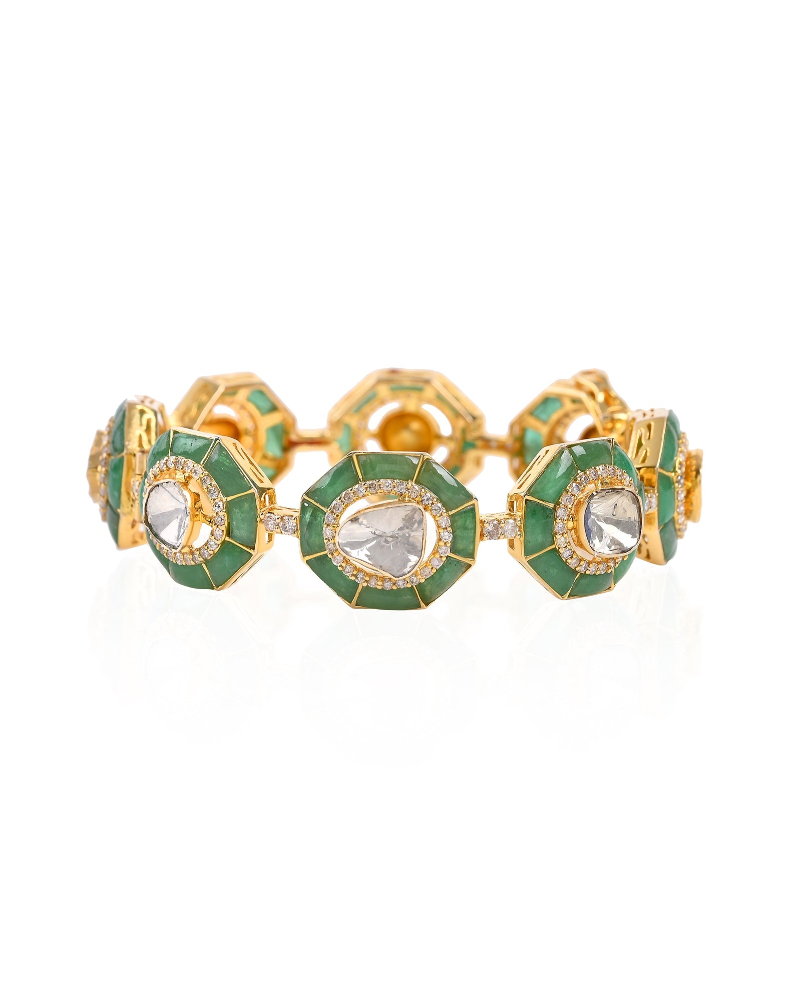 Emerald Hour Bangle | AMARIS JEWELS | Fine Jewelry 