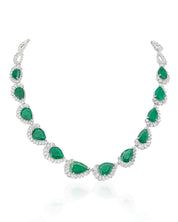 Emerald Lush Soiree 2.0 Necklace | AMARIS JEWELS | Fine Jewelry 