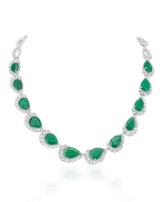 Emerald Lush Soiree 2.0 Necklace | AMARIS JEWELS | Fine Jewelry 