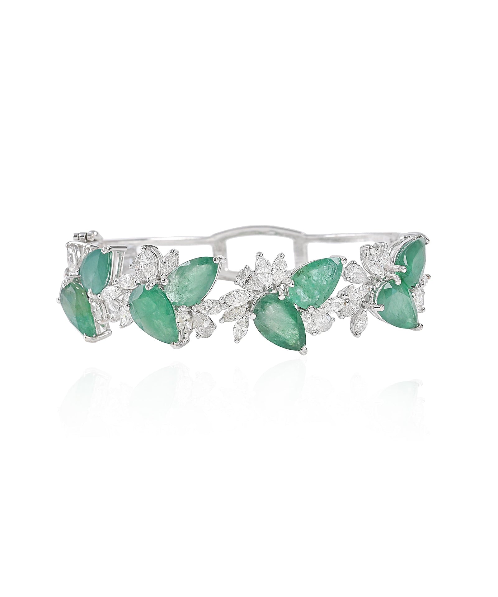 Emerald Lush Soiree Bracelet | AMARIS JEWELS | Fine Jewelry 