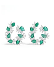 Emerald Lush Soiree Earrings