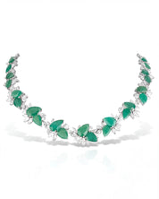 Emerald Lush Soiree Necklace | AMARIS JEWELS | Fine Jewelry