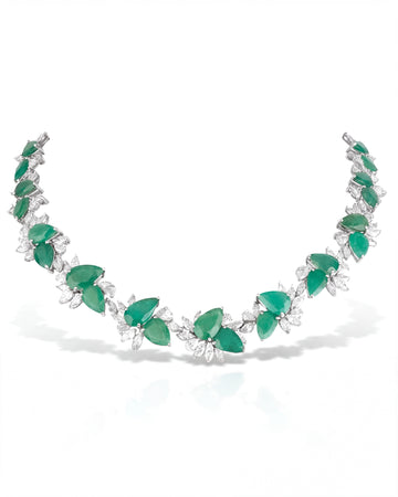 Emerald Lush Soiree Necklace