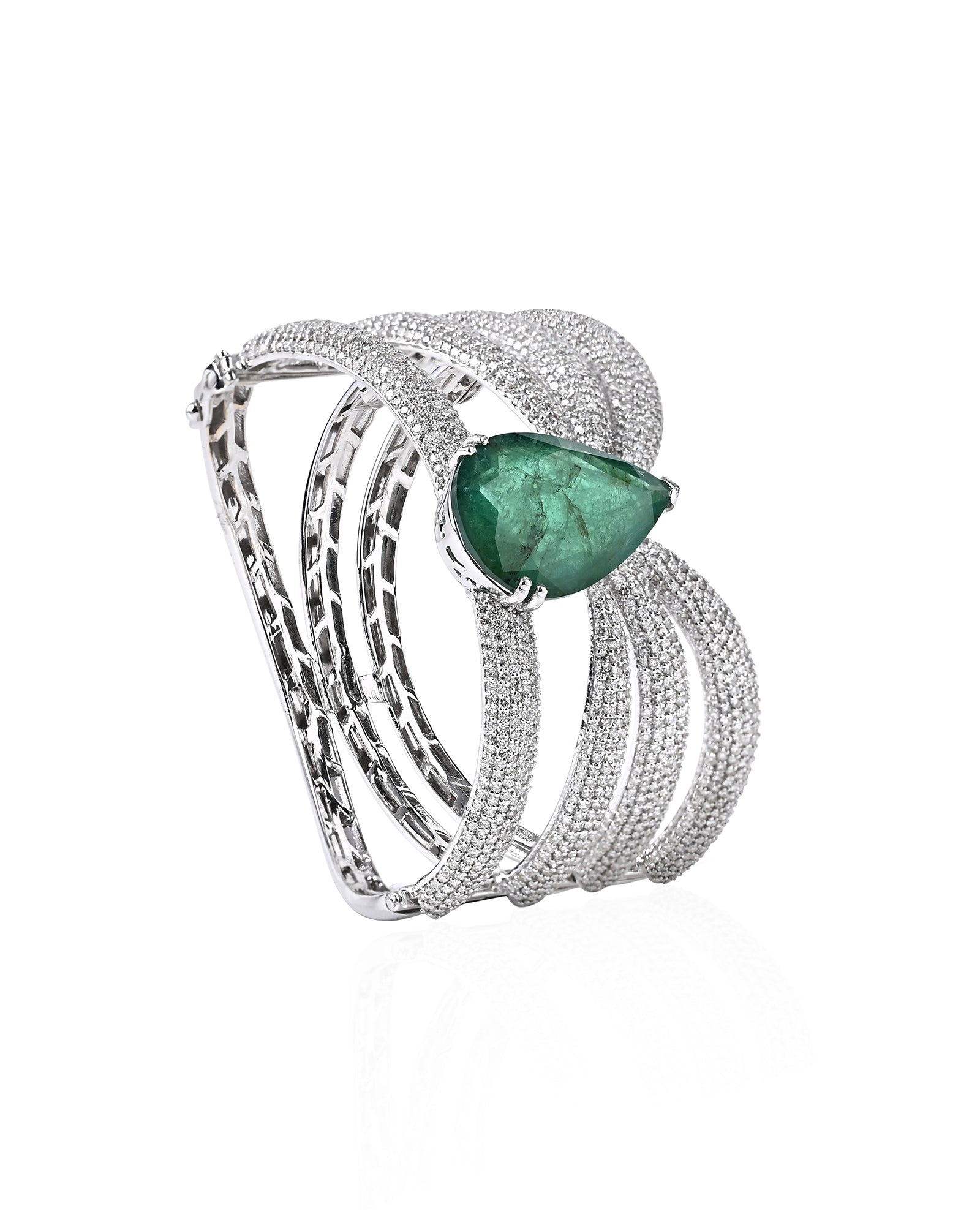 Emerald Majesty Bracelet | AMARIS JEWELS | Fine Jewelry 