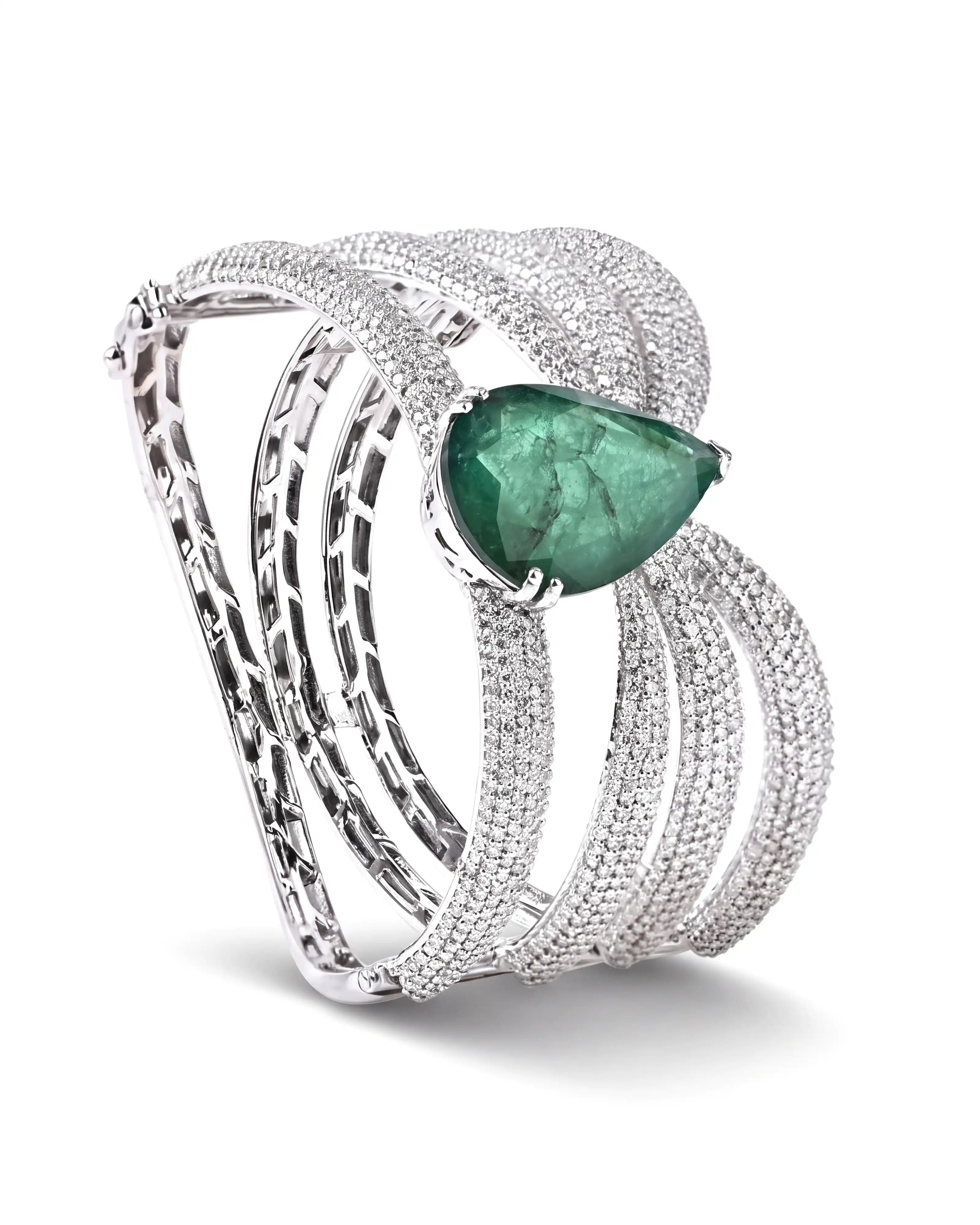 Emerald Majesty Bracelet | AMARIS JEWELS | Fine Jewelry