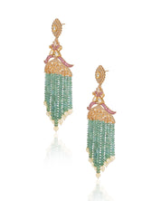 Emerald Majesty Chandbalis | AMARIS JEWELS | Fine Jewelry 