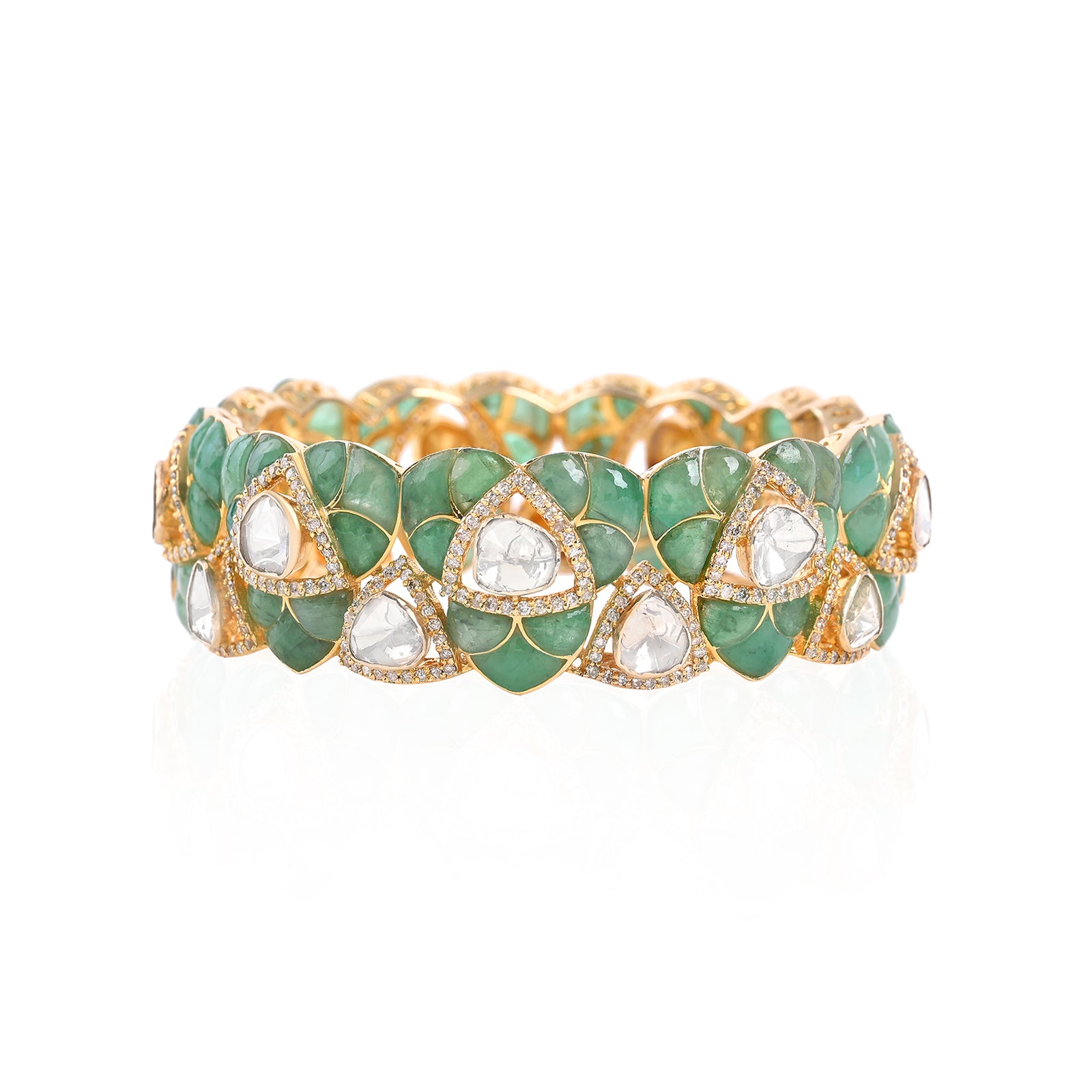 Emerald OTT Bangle | AMARIS JEWELS | Fine Jewelry 