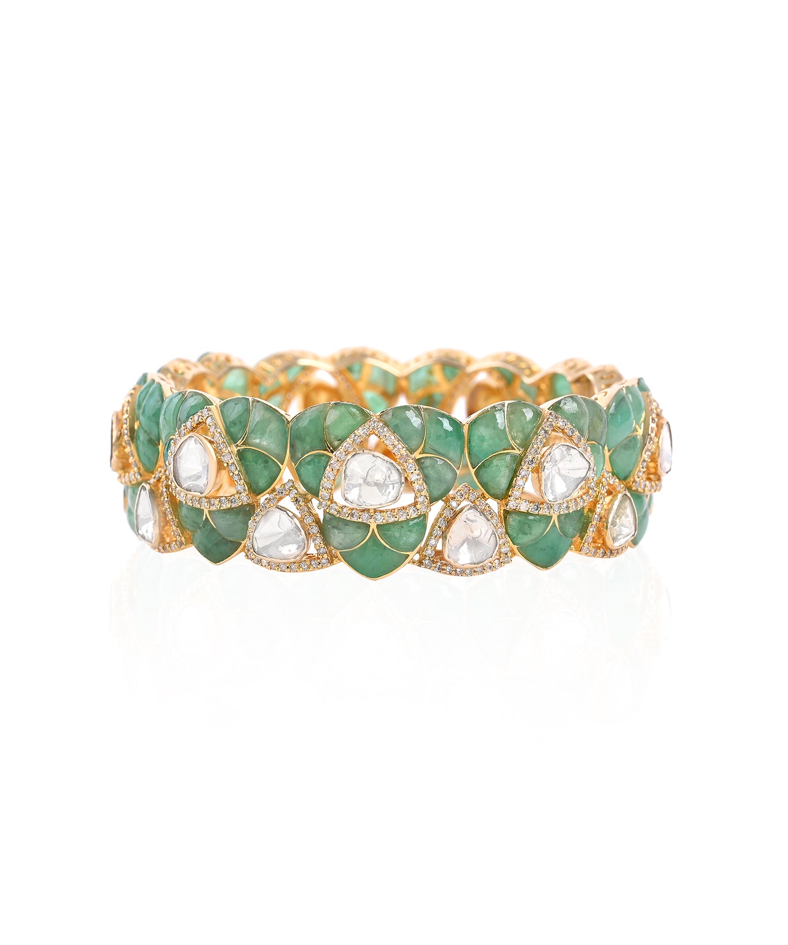 Emerald OTT Bangle | AMARIS JEWELS | Fine Jewelry 