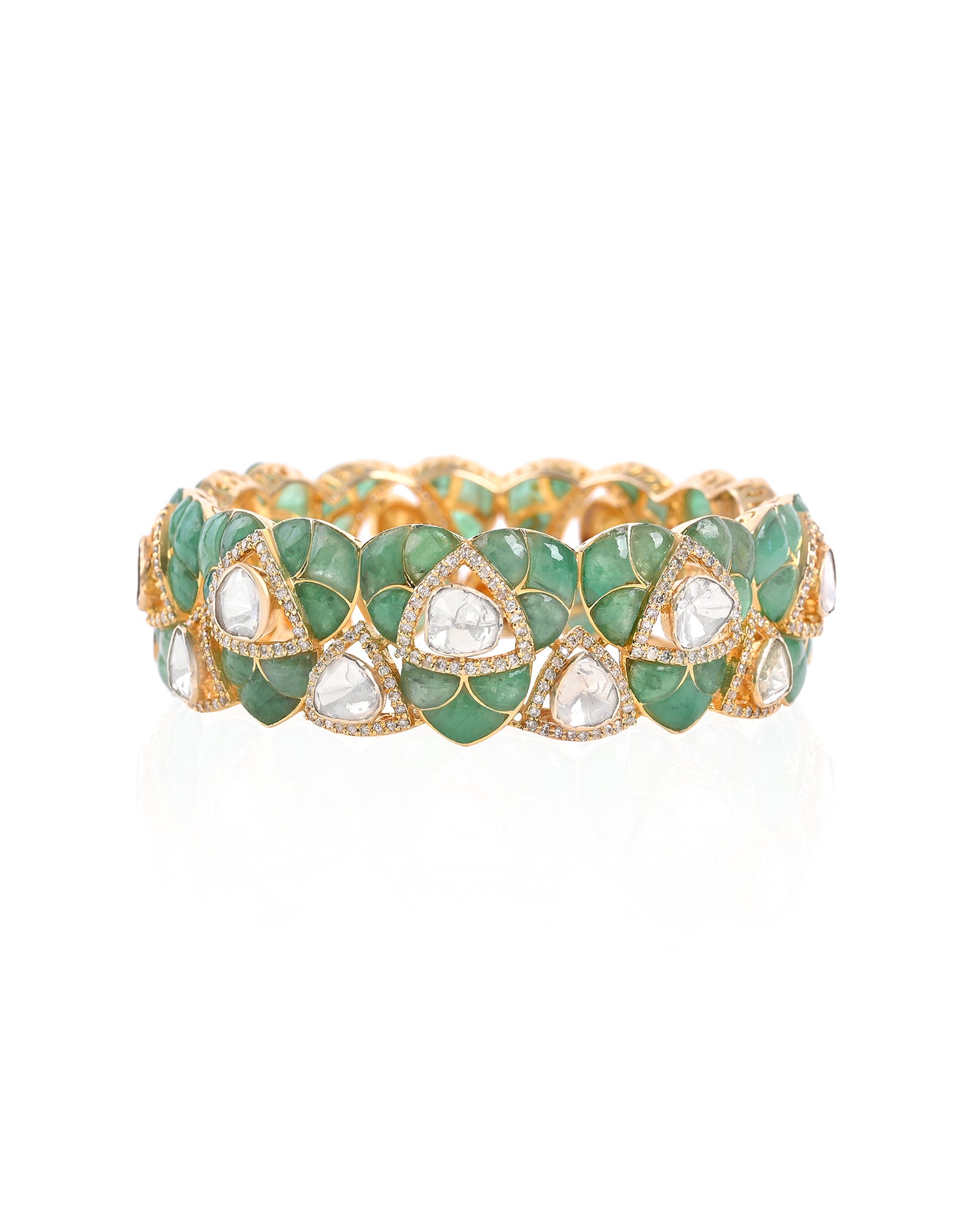 Emerald OTT Bangle | AMARIS JEWELS | Fine Jewelry 