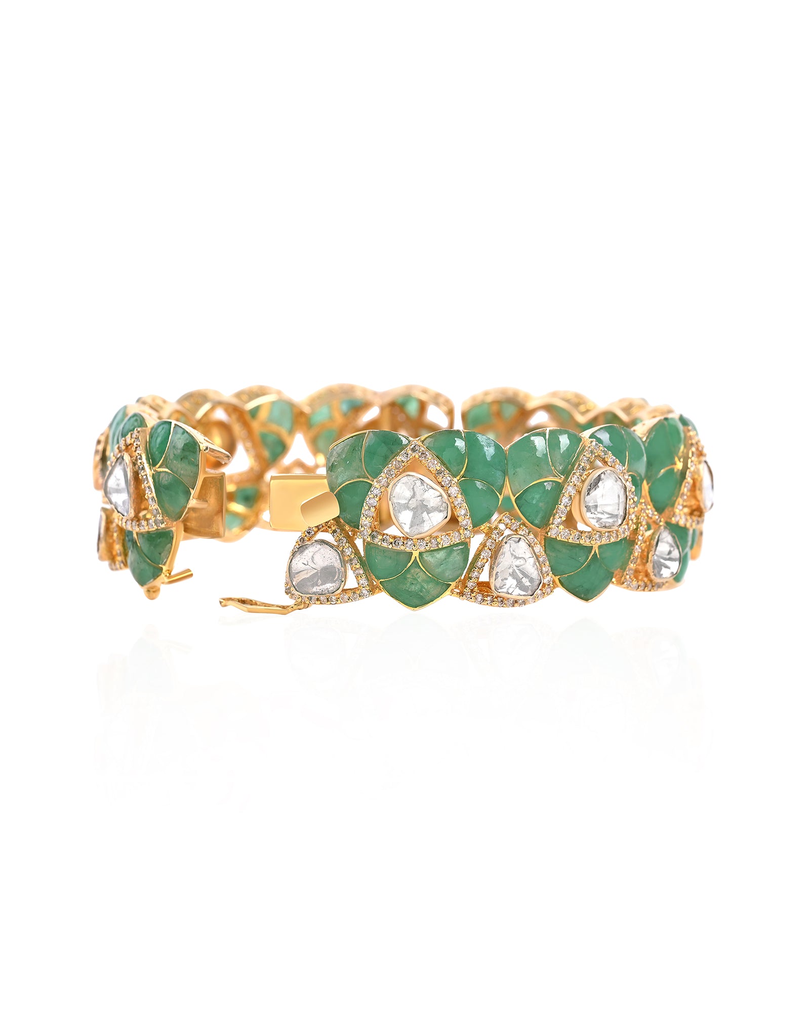 Emerald OTT Bangle | AMARIS JEWELS | Fine Jewelry 