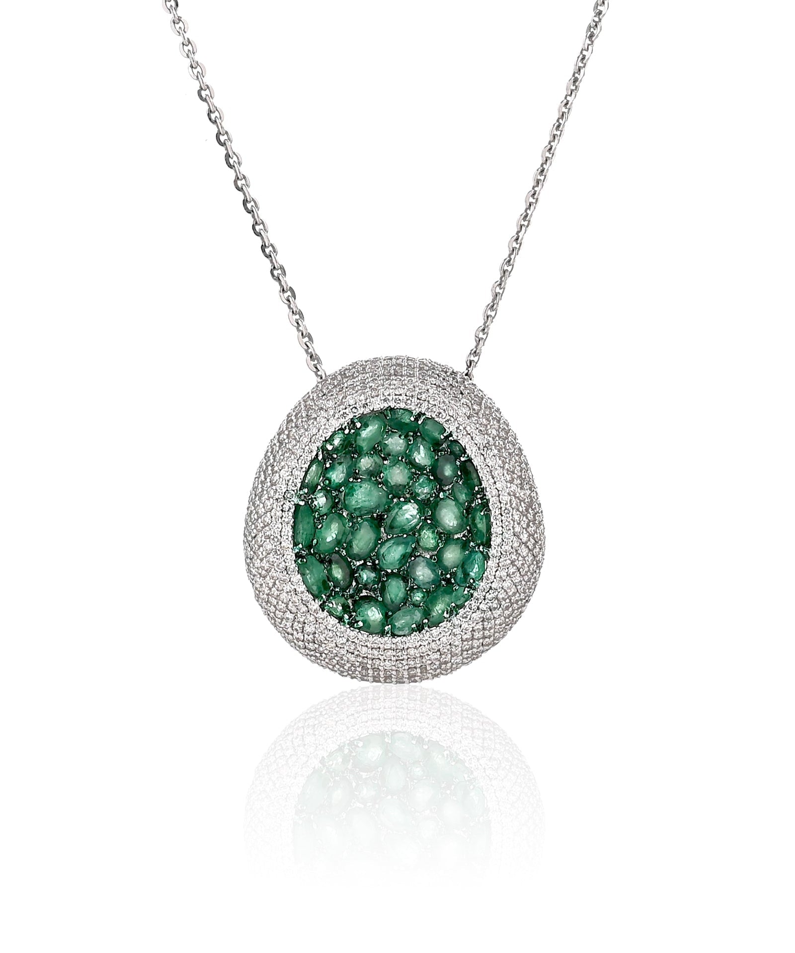Emerald Oasis Pendant | AMARIS JEWELS | Fine Jewelry 