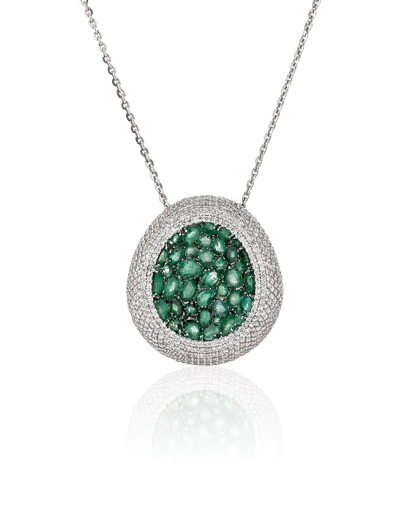 Emerald Oasis Pendant | AMARIS JEWELS | Fine Jewelry 