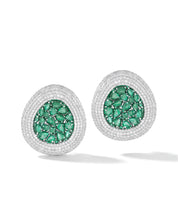 Emerald Oasis Studs | AMARIS JEWELS | Fine Jewelry