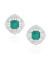 Emerald Orbit Earrings | AMARIS JEWELS | Fine Jewelry 