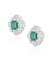 Emerald Orbit Earrings | AMARIS JEWELS | Fine Jewelry 