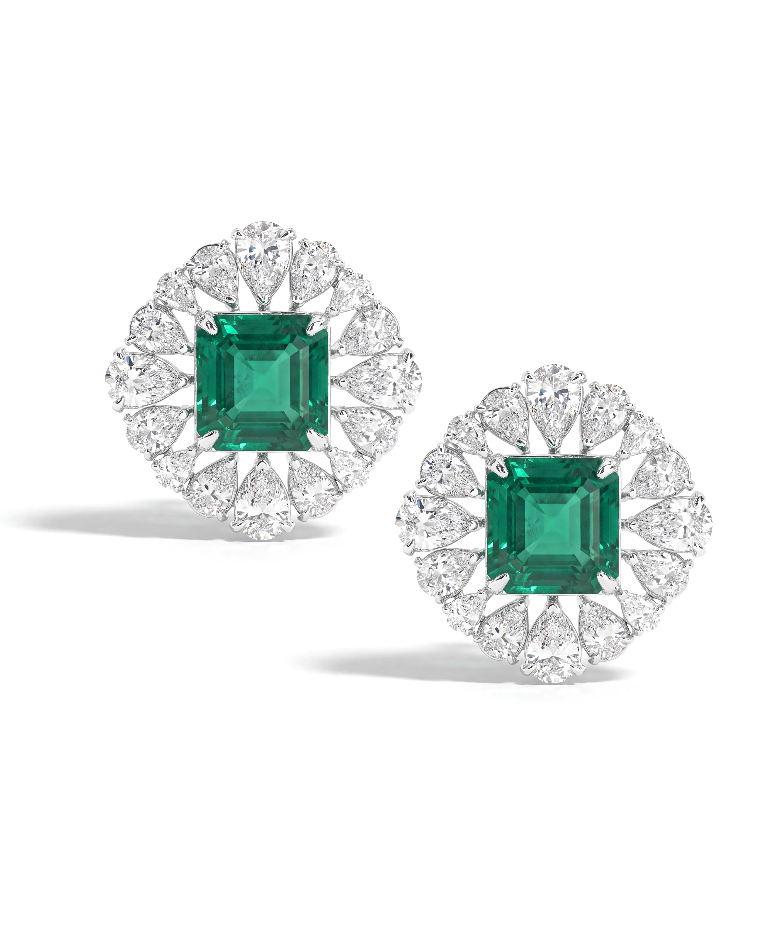 Emerald Orbit Earrings | AMARIS JEWELS | Fine Jewelry