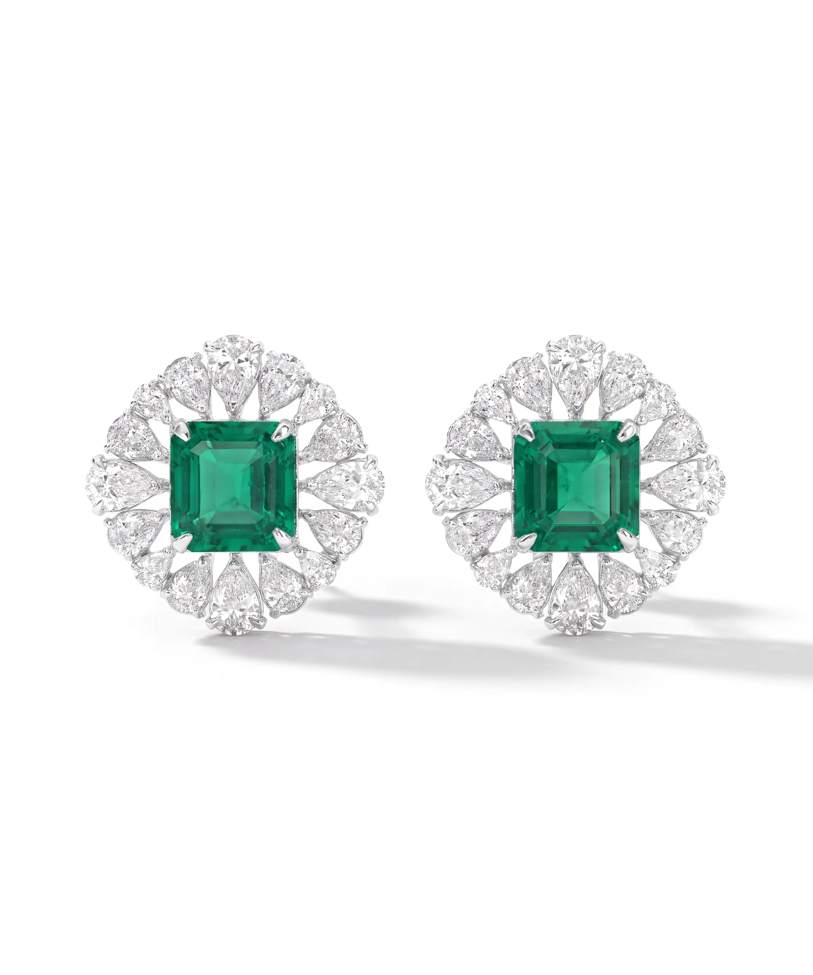 Emerald Orbit Earrings | AMARIS JEWELS | Fine Jewelry