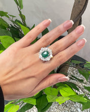Emerald Orbit Ring | AMARIS JEWELS | Fine Jewelry 