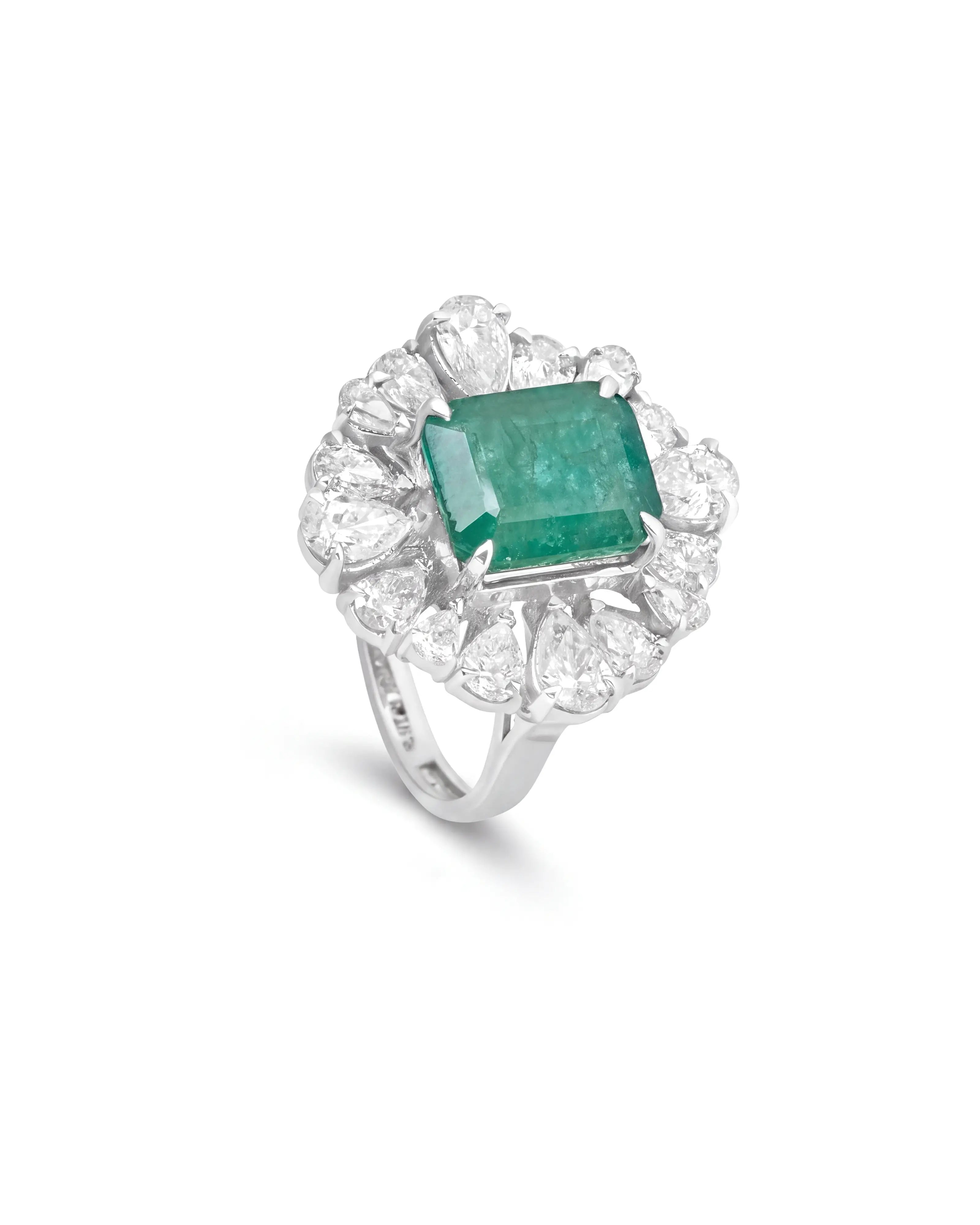 Emerald Orbit Ring | AMARIS JEWELS | Fine Jewelry