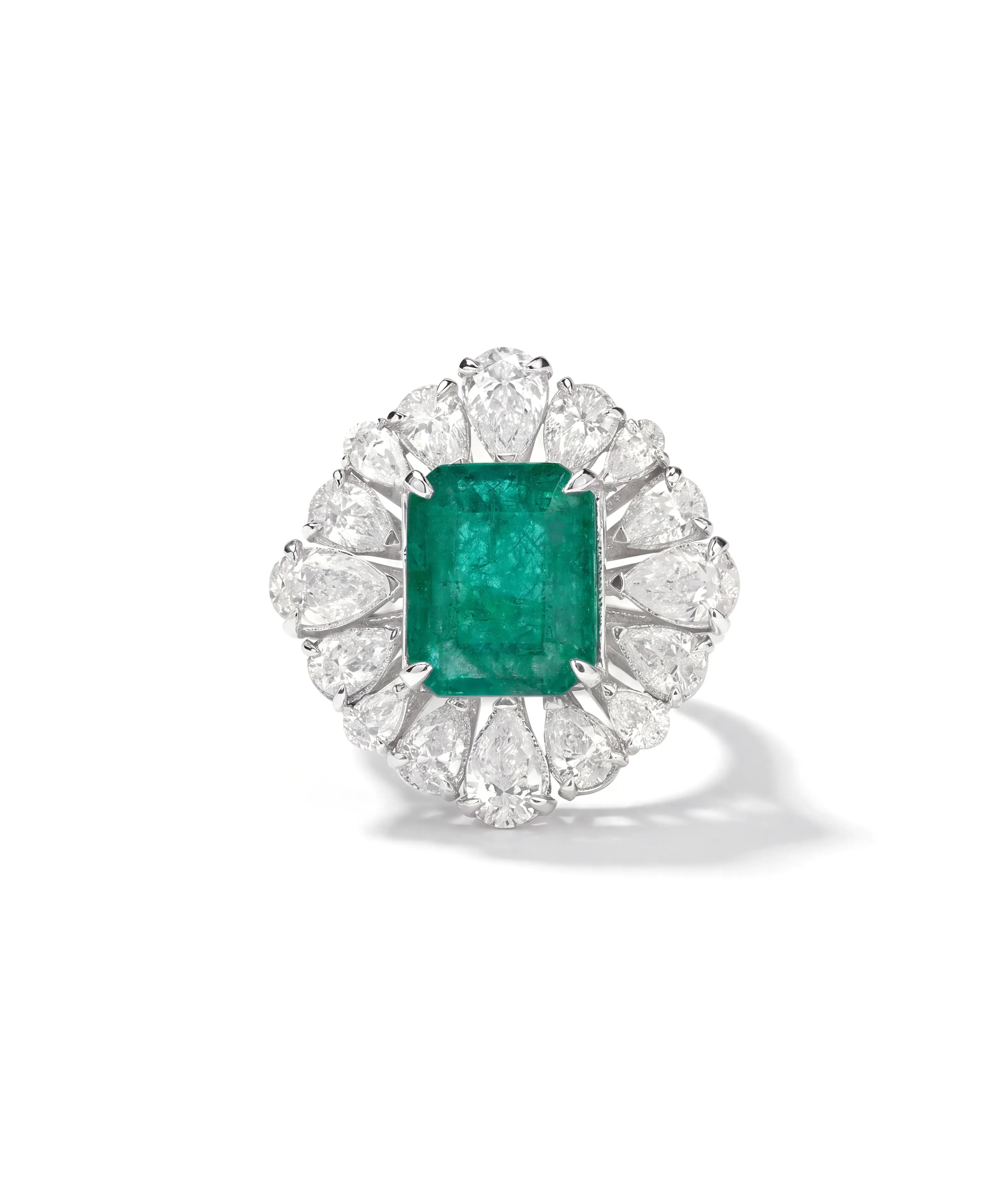Emerald Orbit Ring | AMARIS JEWELS | Fine Jewelry