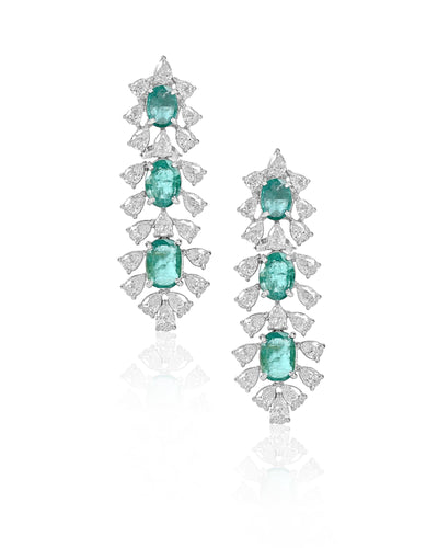 Emerald Overdose Earrings