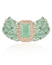 Emerald Overload Necklace | AMARIS JEWELS | Fine Jewelry 