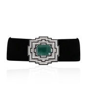 Emerald Plush Choker | AMARIS JEWELS | Fine Jewelry 